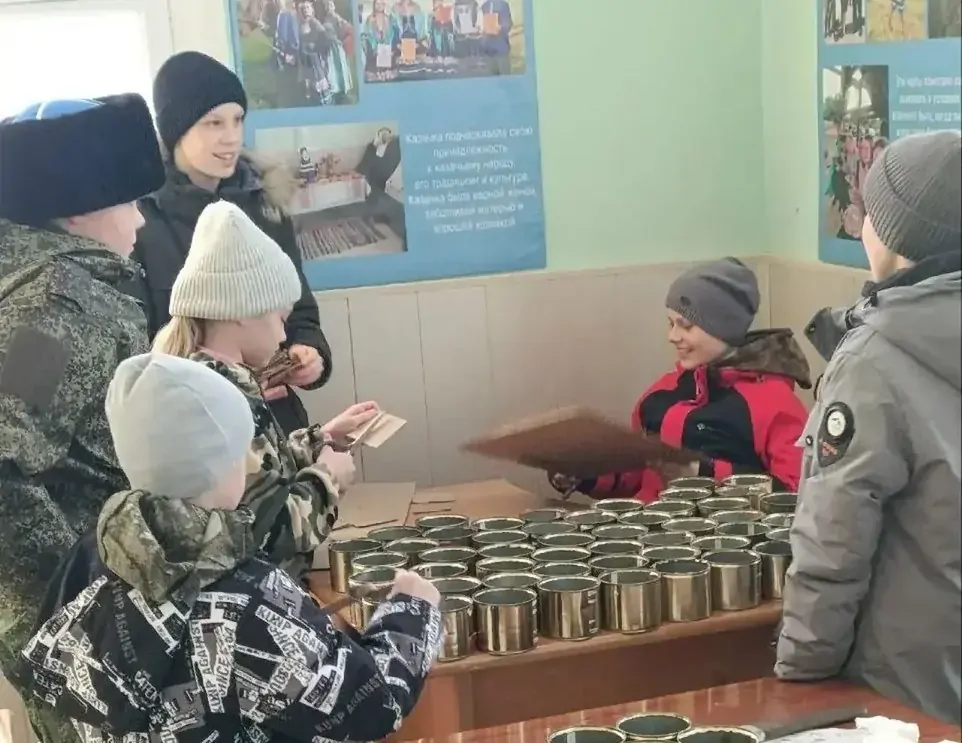В Изобильненском округе фронту помогают воспитанники казачьего клуба