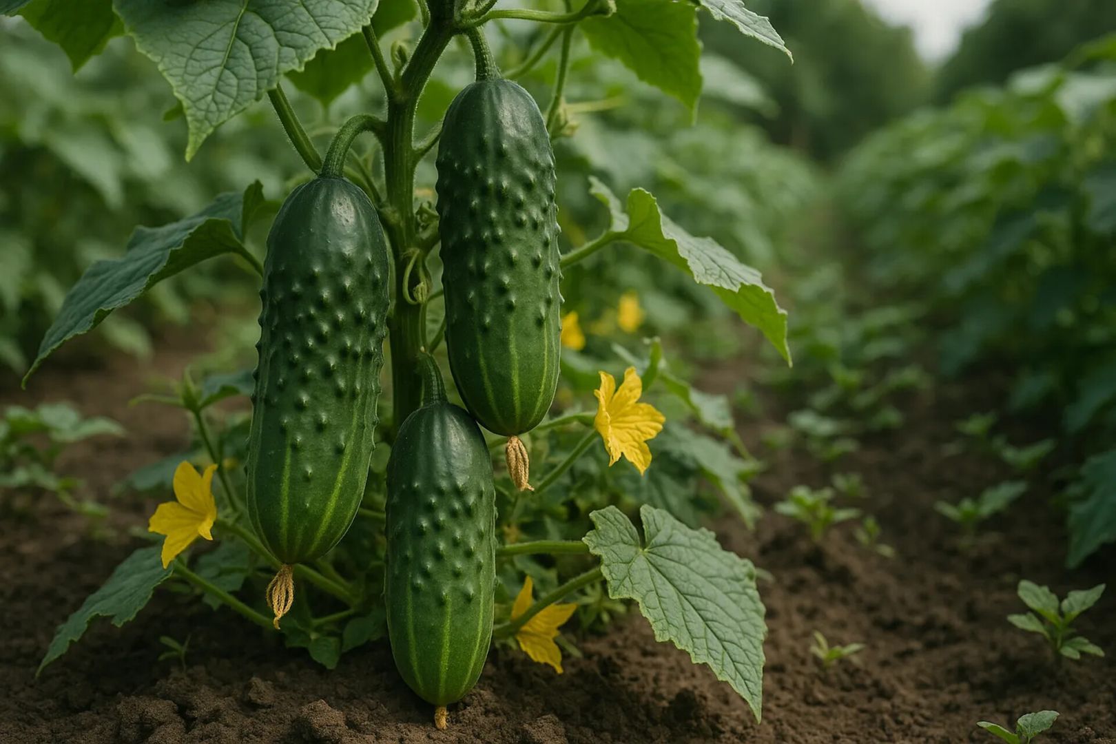 Соседка выращивает огурцы до октября: подсмотрела её секрет через забор — 1 аптечное средство творит чудеса