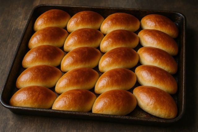 Тесто на воде без яиц: пирожки получаются пышнее, чем на молоке — рецепт из столовой СССР