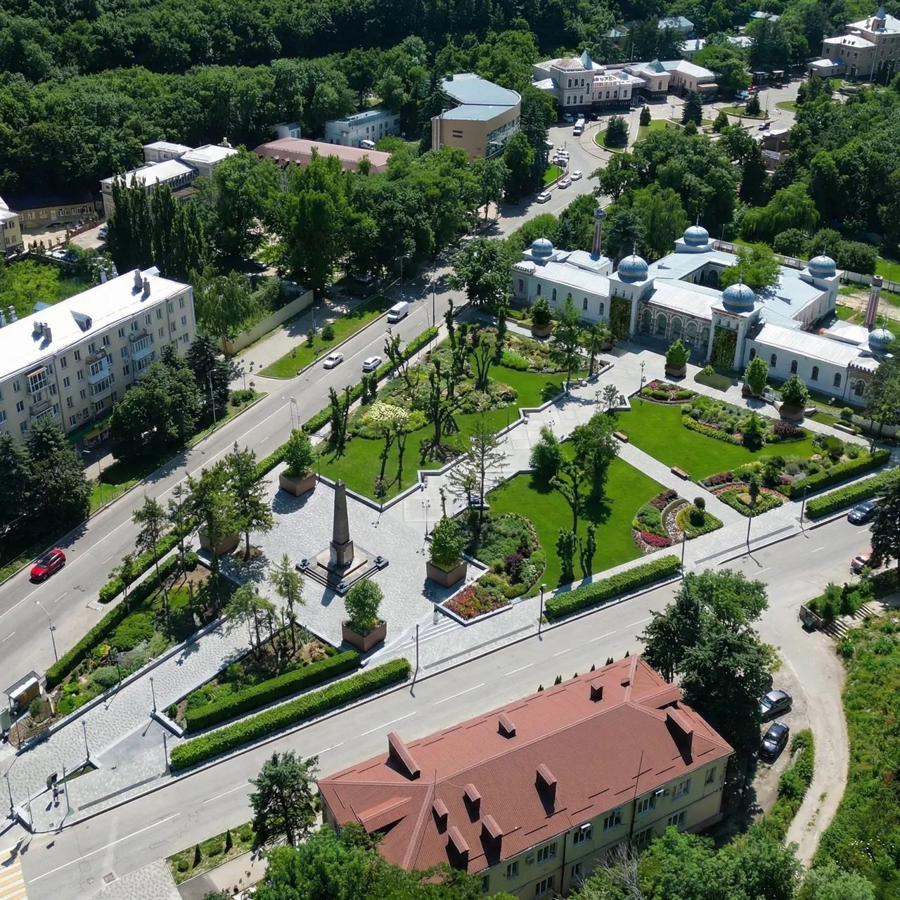 В Железноводске озеленят сквер у Островских ванн