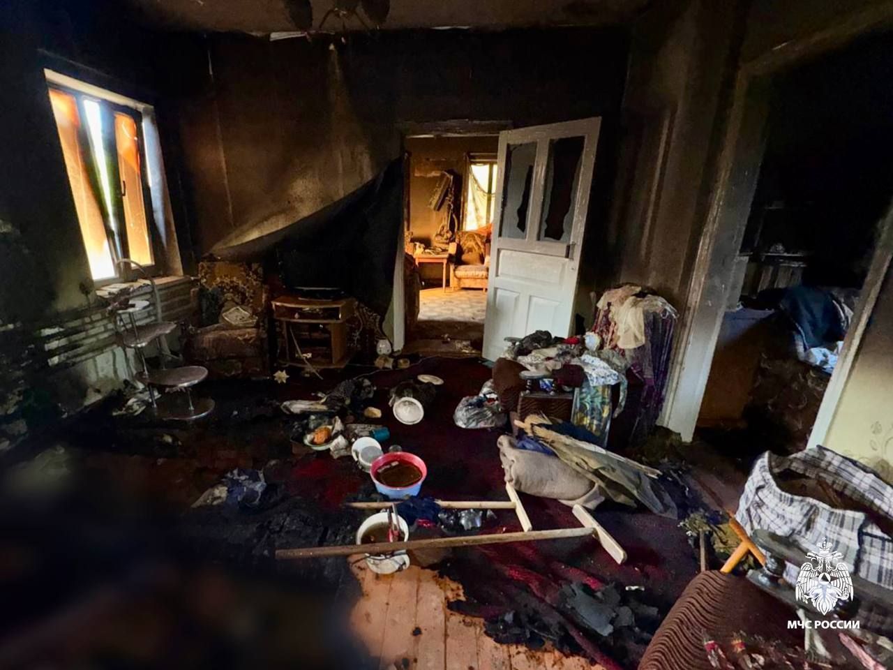 Пенсионерка погибла при пожаре в частном доме