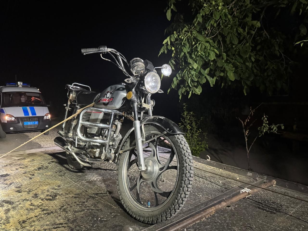 На Ставрополье 17-летний бесправник опрокинулся на мотоцикле и попал в больницу