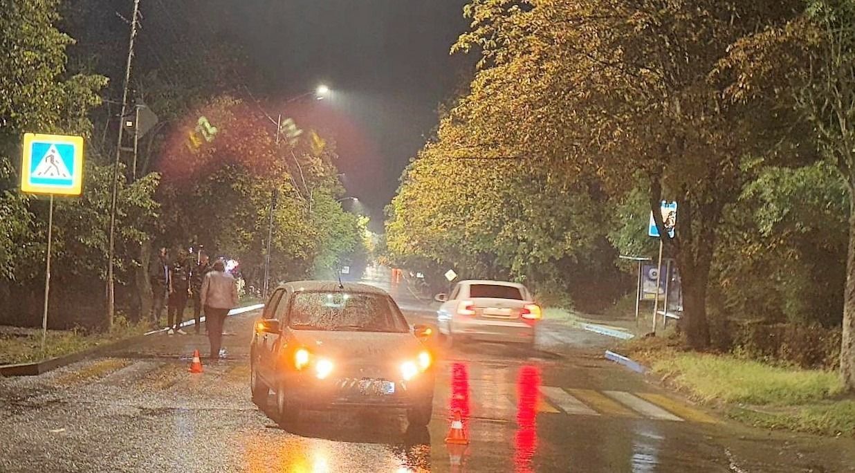 В Железноводске в дождь сбили пешехода