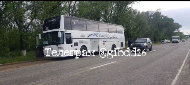 На Ставрополье произошла авария с участием междугороднего автобуса На Ставрополье произошла авария с участием междугороднего автобуса