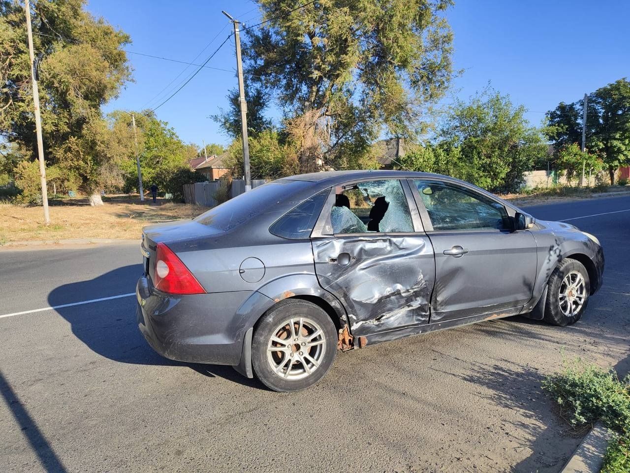 В Ипатове подросток на мотоцикле влетел в легковушку