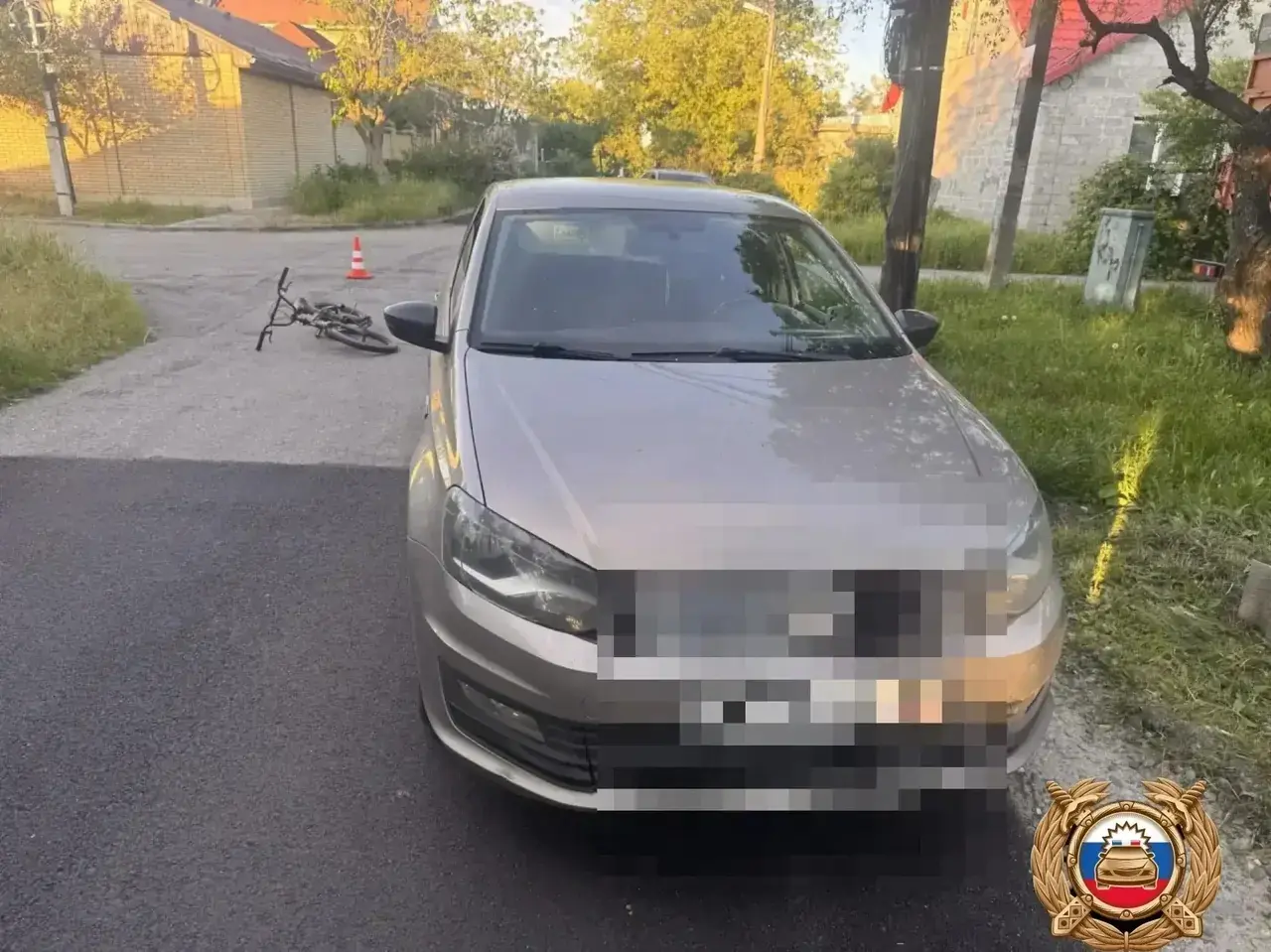 Юный велосипедист попал в ДТП в Ставрополе