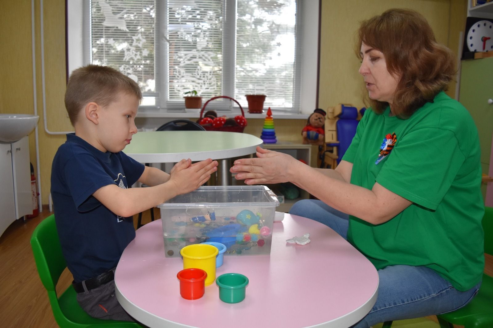 На Ставрополье для детей с ОВЗ проводят занятия по аквагимнастике