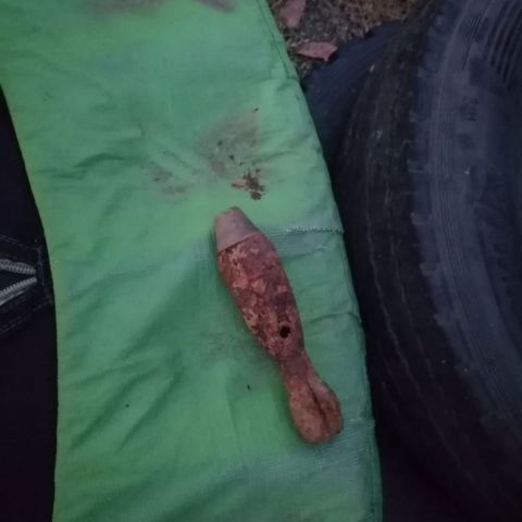 На Ставрополье нашли невзорвавшуюся мину времён ВОВ На Ставрополье нашли невзорвавшуюся мину времён ВОВ