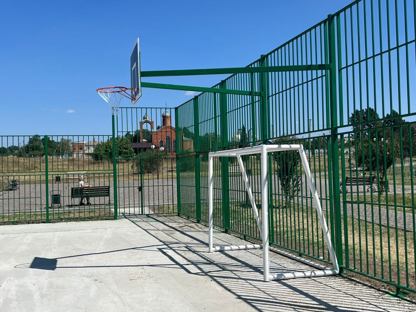 Новая спортплощадка появилась в Георгиевском округе