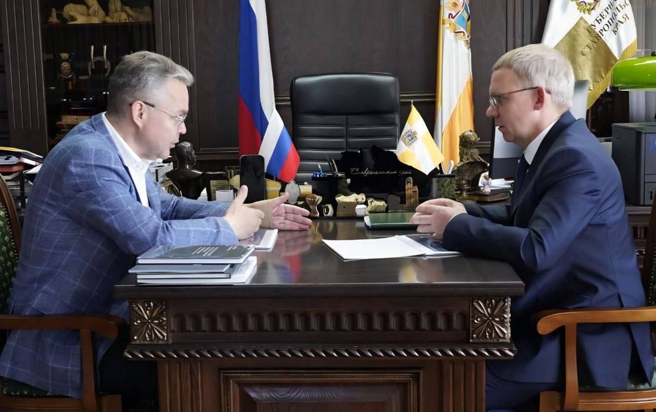 Совместные проекты Сбера и Ставрополья обсудили в краевом Правительстве