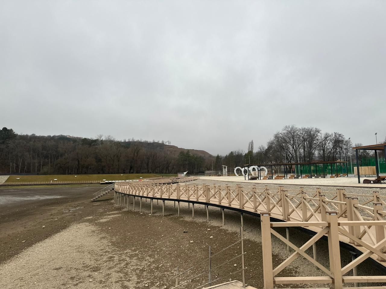 Старое озеро в Кисловодске спустили для ремонтных работ