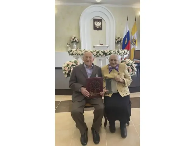 Супруги из Железноводска отметили 70 лет со дня свадьбы