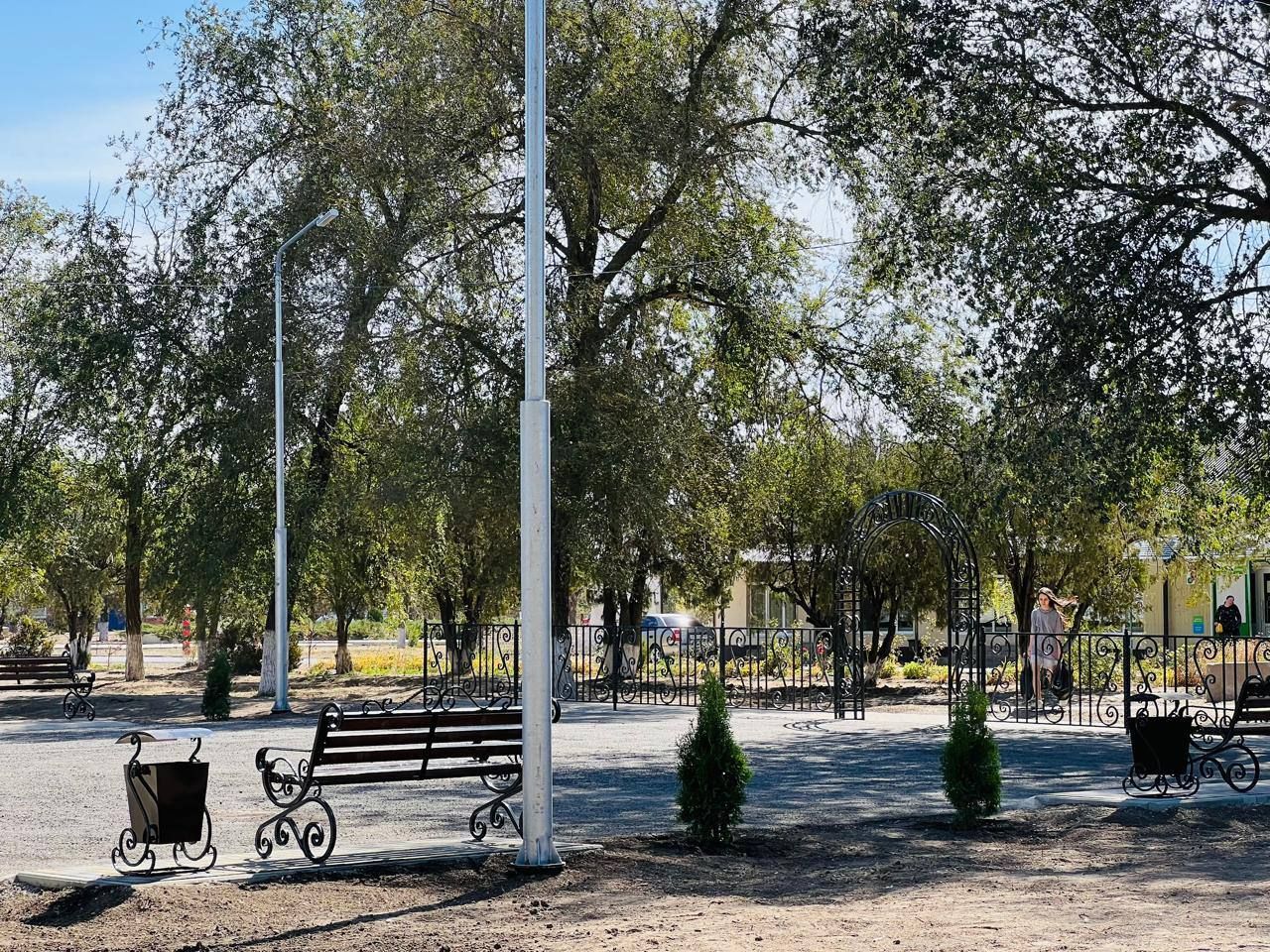 Парковые зоны благоустроили в Ипатовском округе