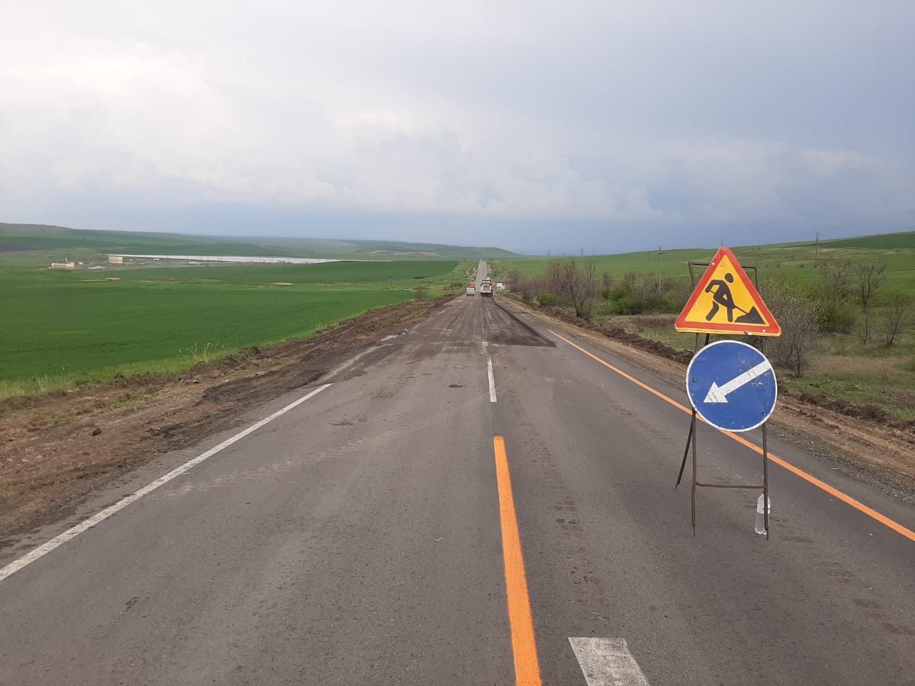 На Ставрополье приводят в порядок дорогу к Сенгилеевскому водохранилищу