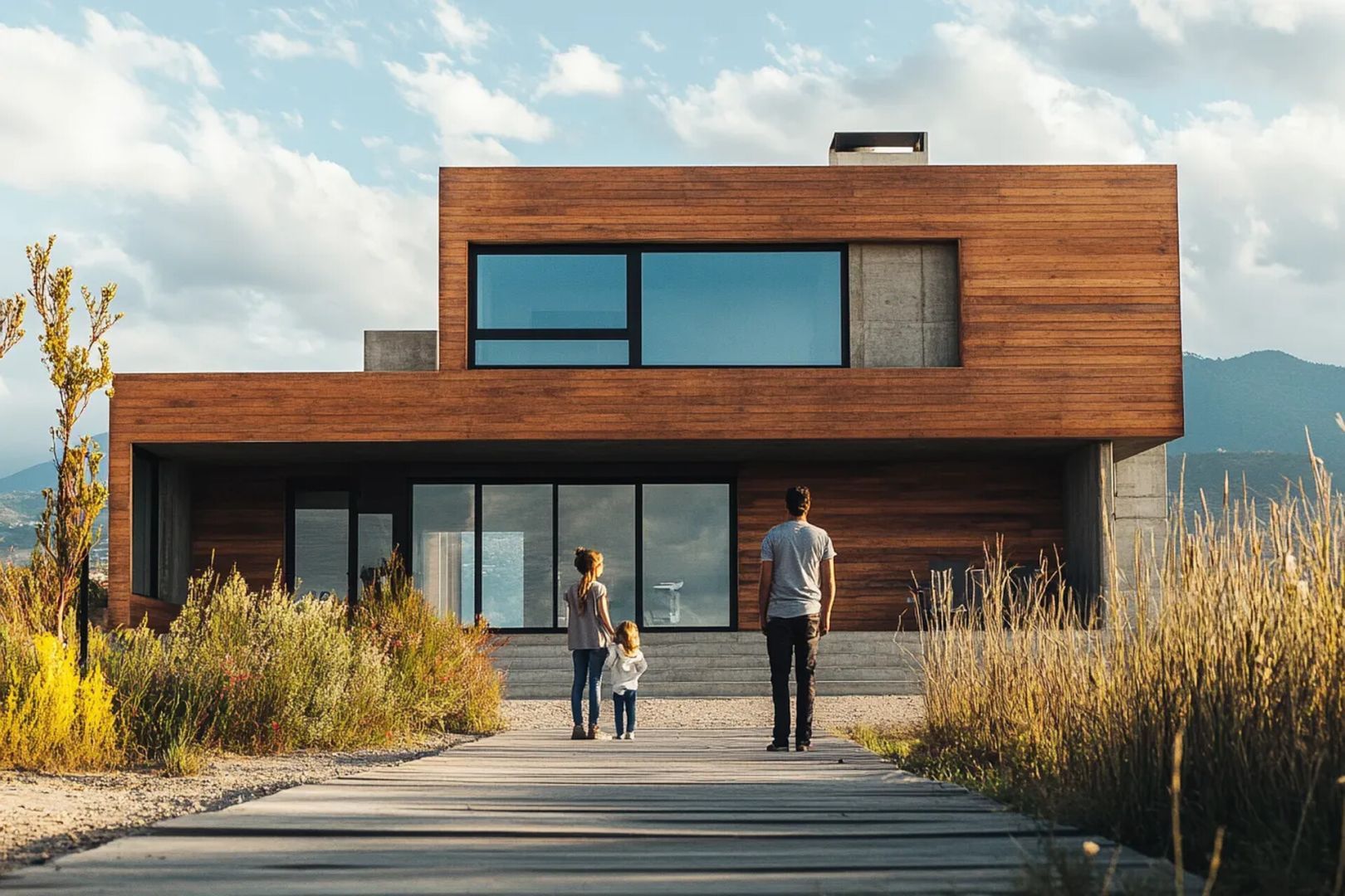 Многодетная семья построила экодом за 900 тысяч рублей