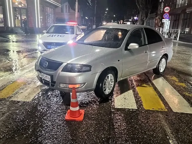 Женщину на зебре сбили в Ессентуках