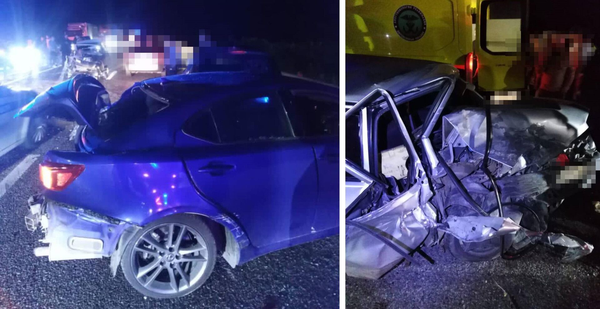 Смертельная авария произошла ночью на трассе в Ставропольском крае