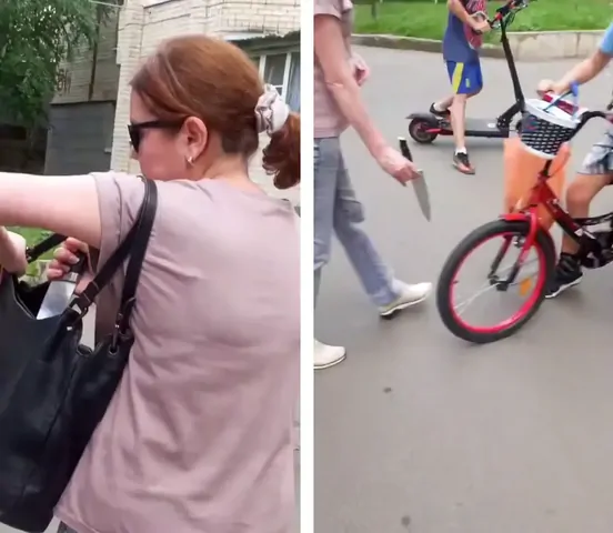 «Вы задолбали»: женщина угрожала ножом шумящим детям в Ставрополе