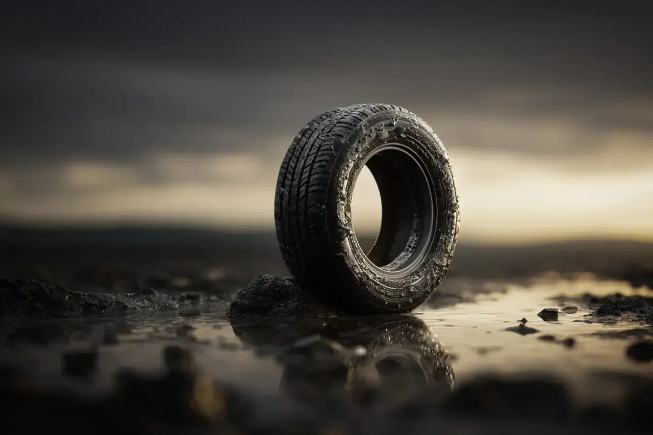 Муж поменял резину 1 марта — механик на шиномонтаже показал ему царапину, которая появляется именно после зимы на этом месте