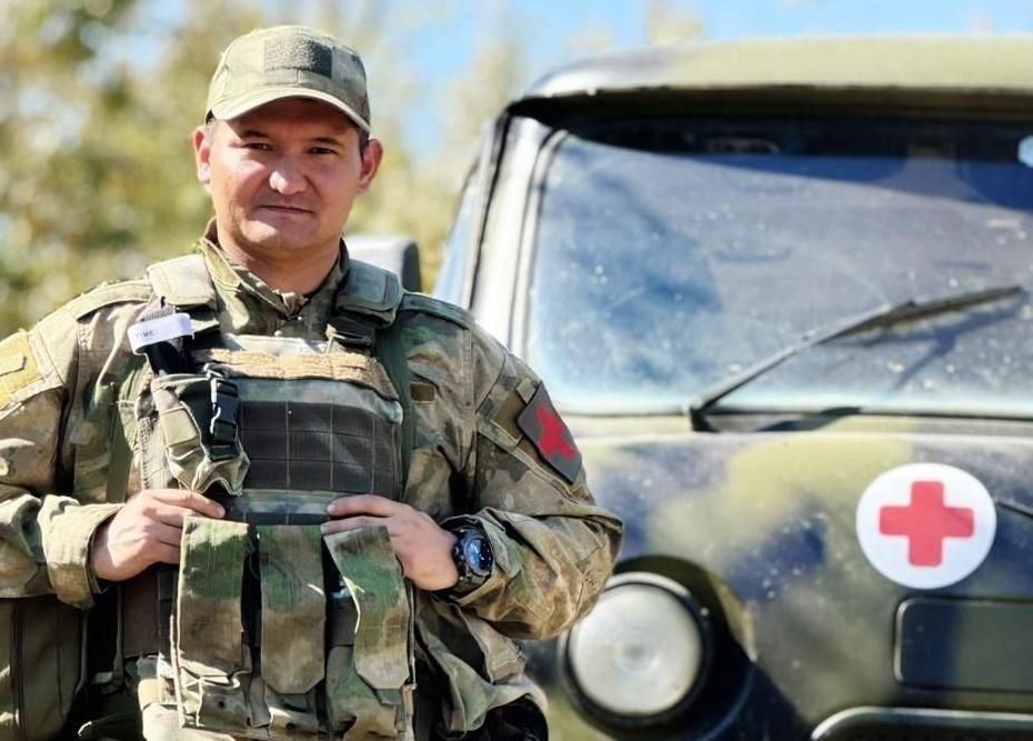 Фельдшер из Ставрополя награжден медалью «За воинскую доблесть» II степени