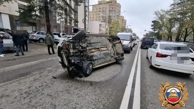 В тройном ДТП в центре Ставрополя никто не пострадал
