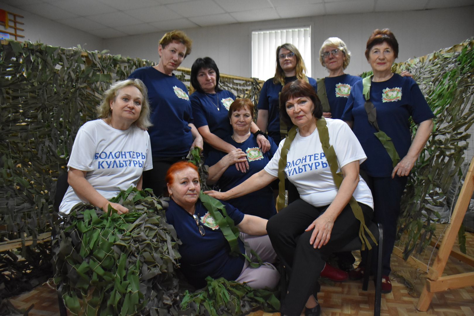 Волонтеры Апанасенковского округа изготовили больше 1000 маскировочных сетей