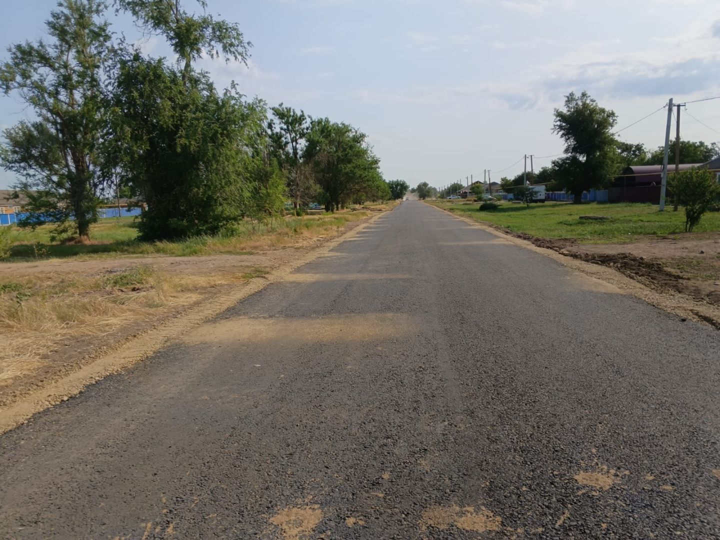 В Ипатовском округе отремонтировали дорогу за 2,3 млн рублей