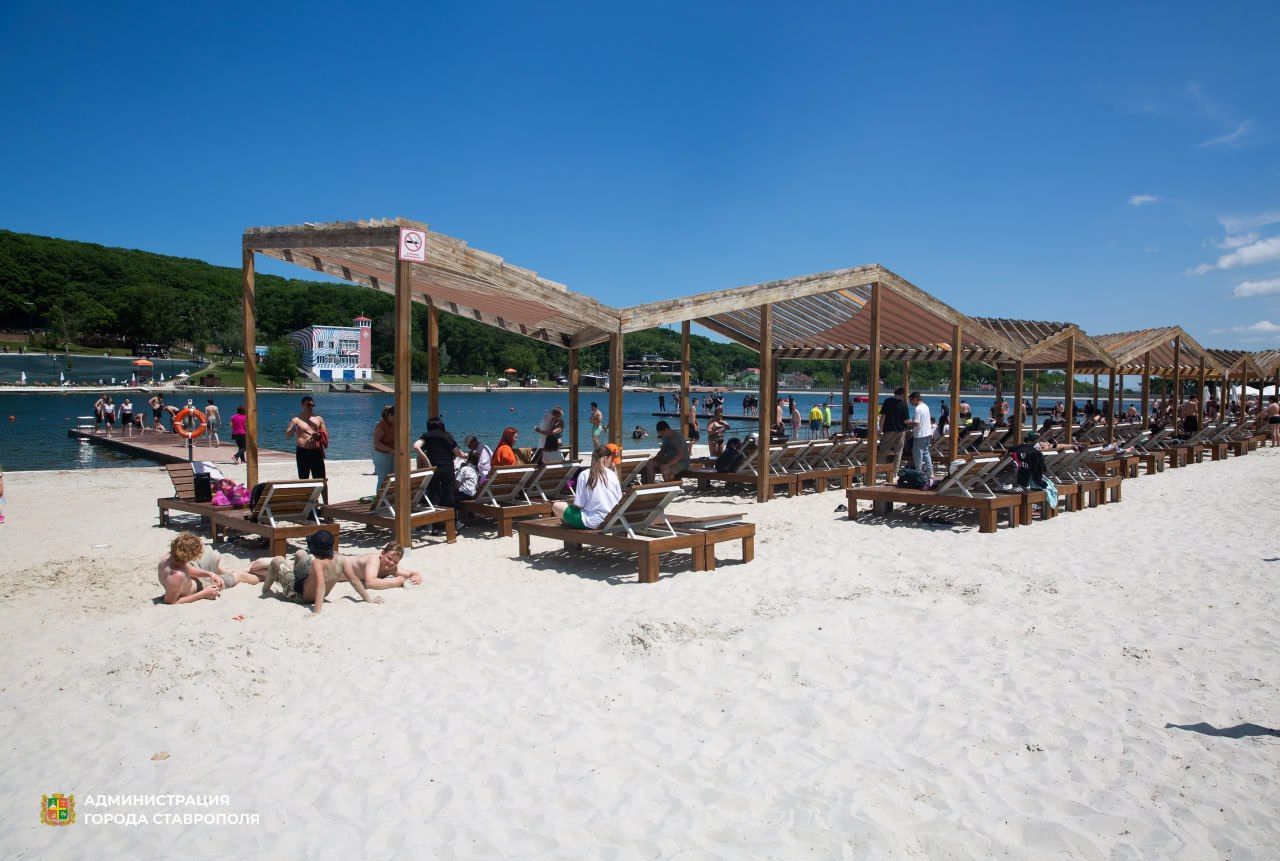 В Ставрополе изменили график работы пляжей на Комсомольском пруду