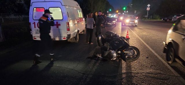 Пассажирка мотоцикла пострадала в ДТП в Минводах