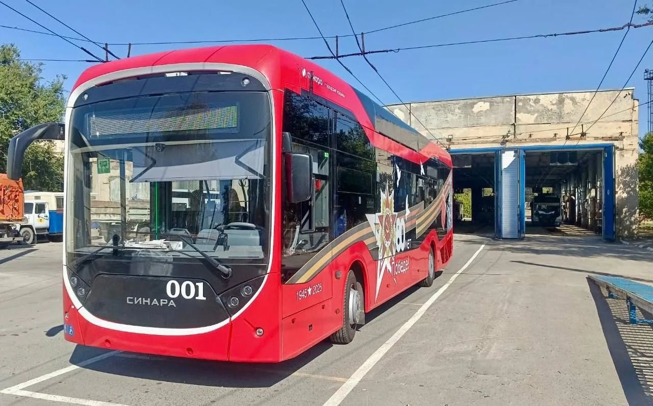 В Ставрополе испытают новый троллейбус с автономным ходом на 85 мест