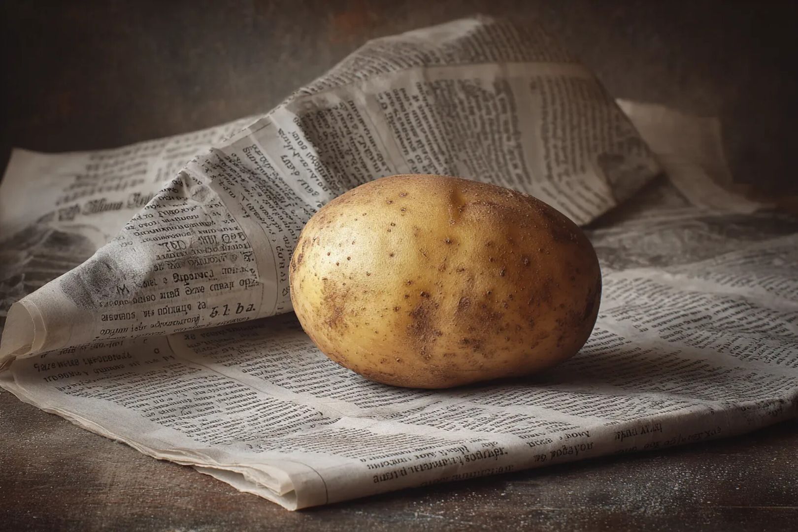 Храню картошку в газете с февраля по май: дедовский способ — не гниёт, не зеленеет, не прорастает
