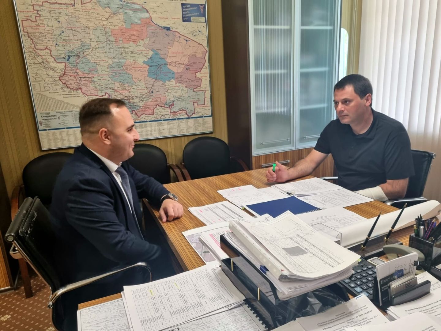 Доброволец СВО стажируется в транспортном ведомстве края