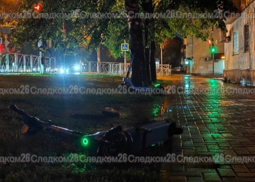 В Ставрополе после гибели мужчины от столкновения с самокатчиком возбуждено уголовное дело