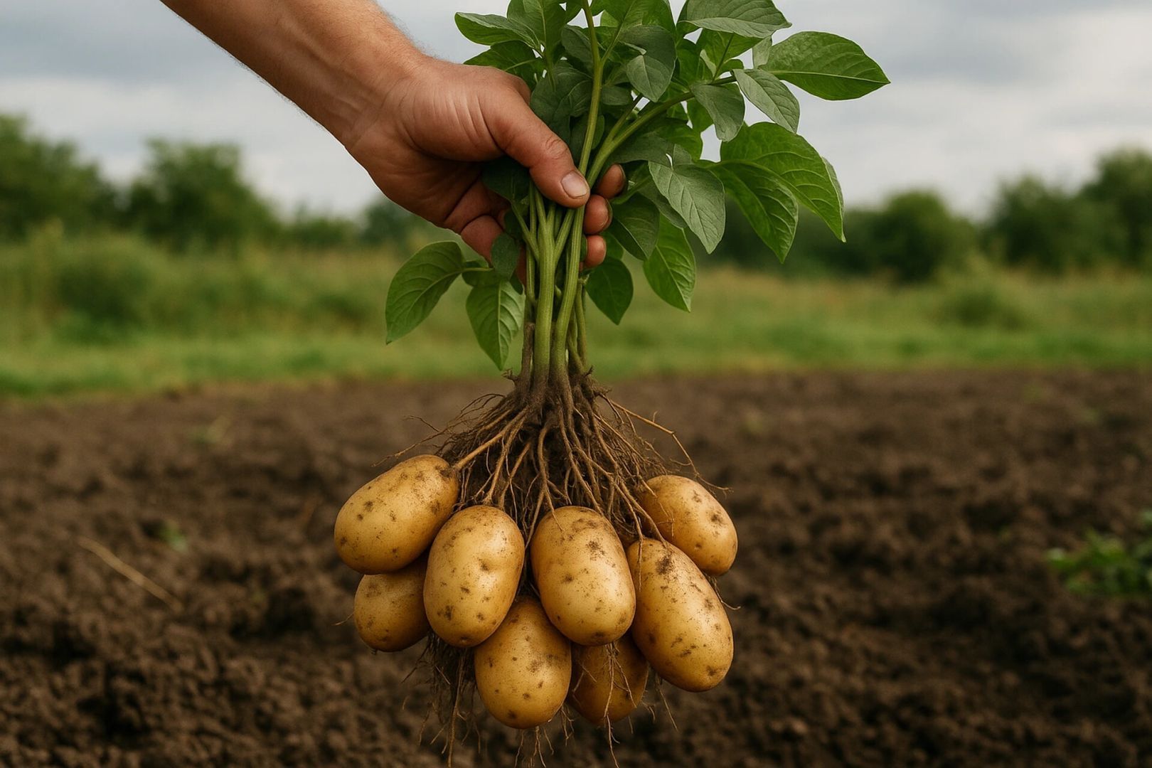 Бабушкин метод для картошки: закопала аспирин — и урожай удвоился без химикатов