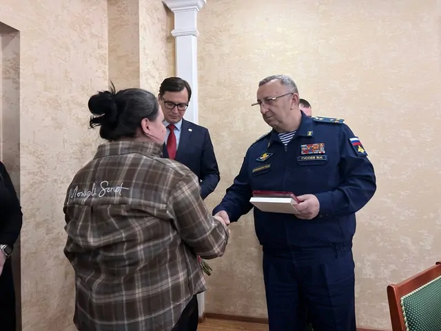 В Кисловодске передали награды родным погибших бойцов СВО