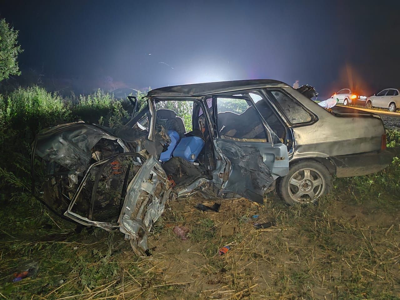 Лобовое столкновение унесло жизнь водителя в Ставропольском крае