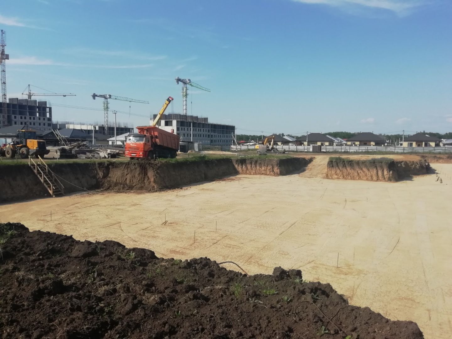 В Михайловске подготовили котлован под новый детский сад