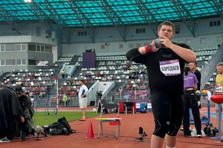 Ставрополец стал чемпионом России в толкании ядра