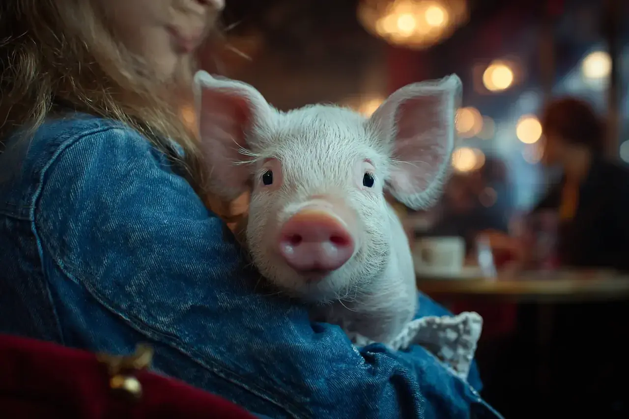 Почему россияне платят вдвое больше, чтобы выпить кофе с поросёнком