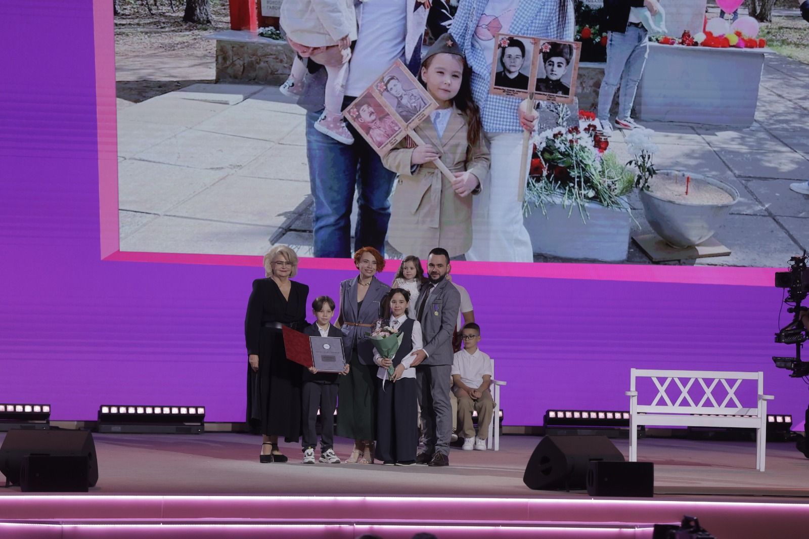 Ставропольскую семью Хусаиновых наградили в Кремле за крепкие семейные ценности