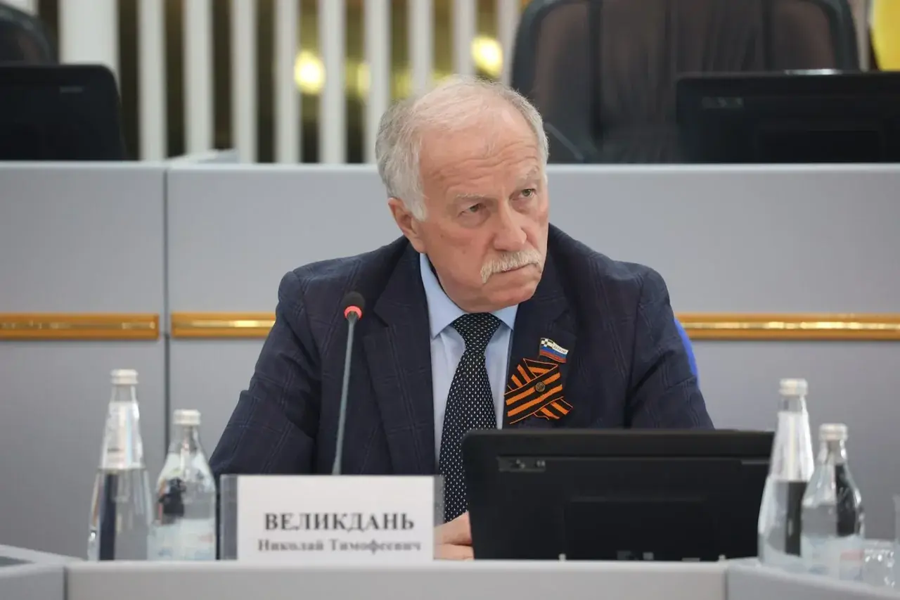 Николай Великдань поддержал введение в России единых мер поддержки участников СВО