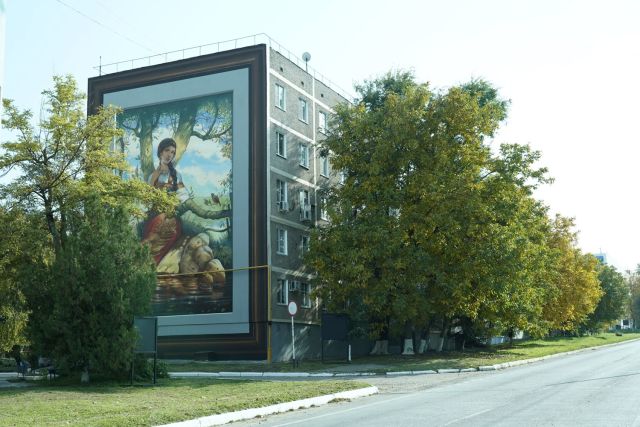 В Солнечнодольске отреставрируют муралы