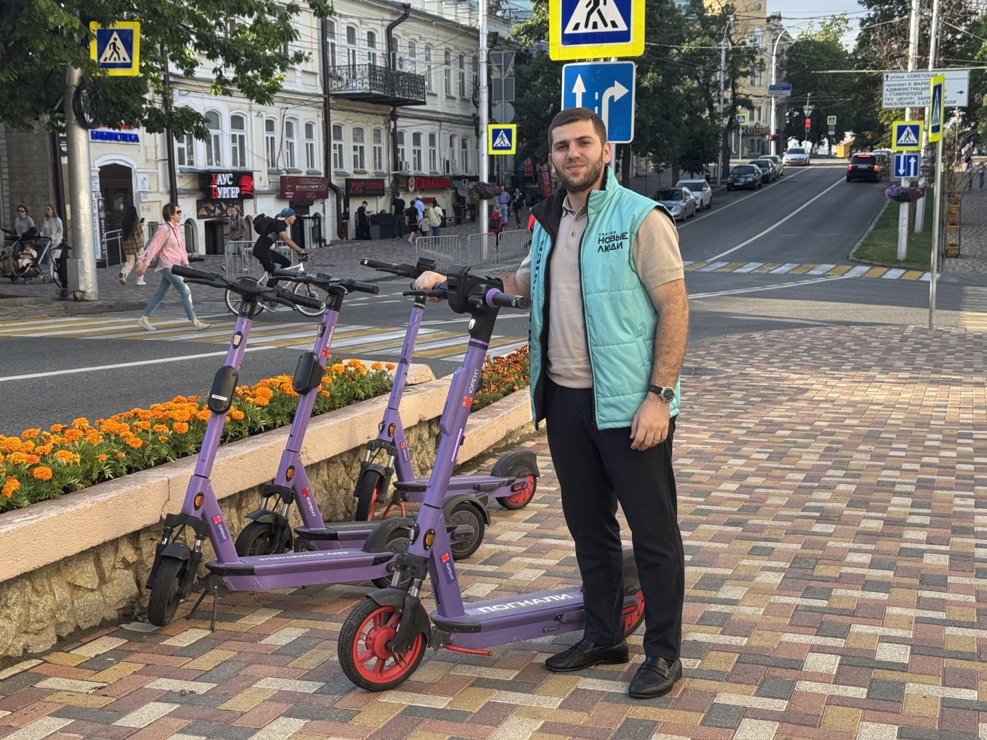 Партия «Новые люди» поддержала обсуждение губернатора Ставропольского края и выступила против запрета самокатов