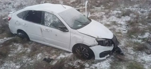 На Ставрополье в результате съезда с дороги погиб водитель