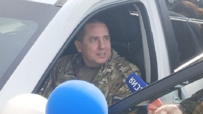 В Предгорном округе ветерану СВО выдали адаптированный автомобиль