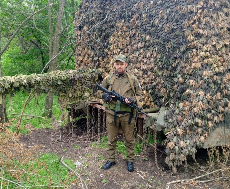 Казак-контрактник помог детскому саду на Ставрополье