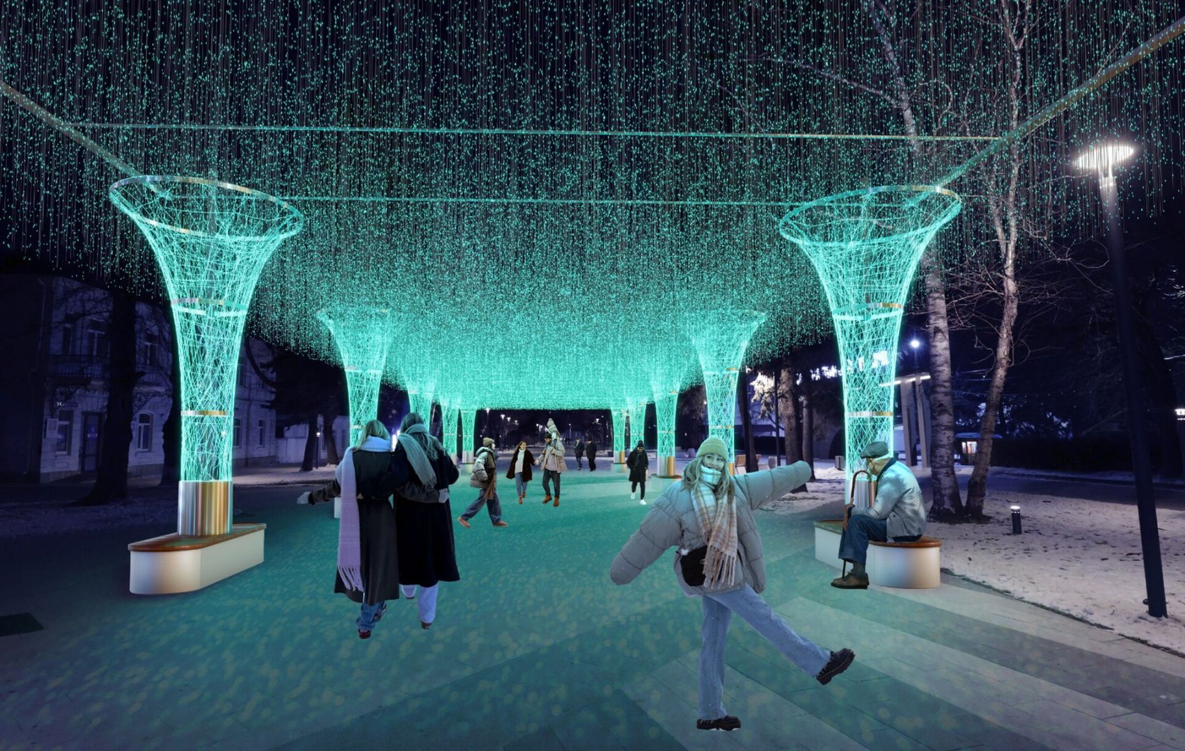 Световой тоннель за 117 млн рублей хотят установить в Ставрополе