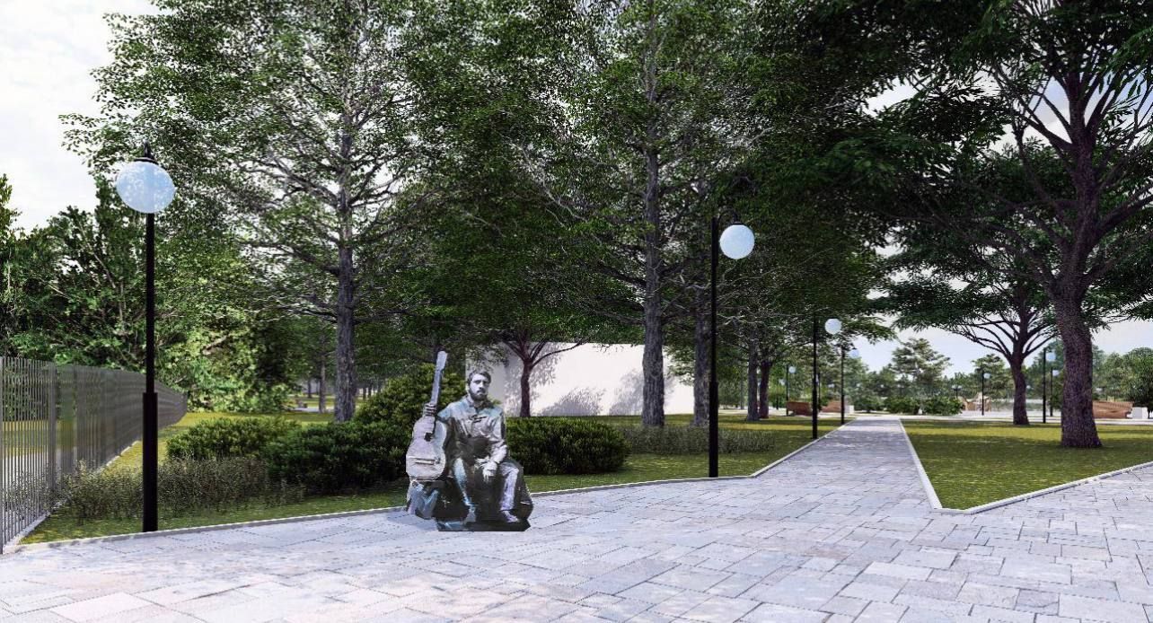 Музыкальный памятник Владимиру Высоцкому появится в парке Говорухина в Железноводске