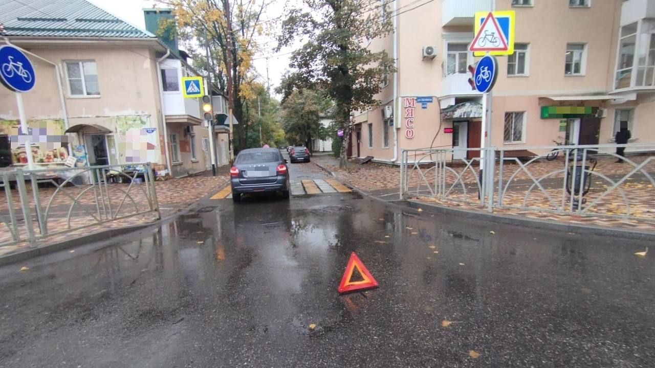 Самокатчика-нарушителя сбили в Ставрополе