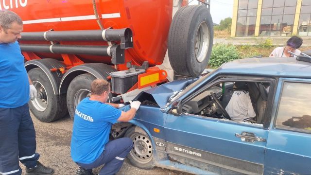 Один человек пострадал в аварии с бензовозом на Ставрополье